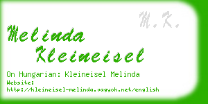 melinda kleineisel business card